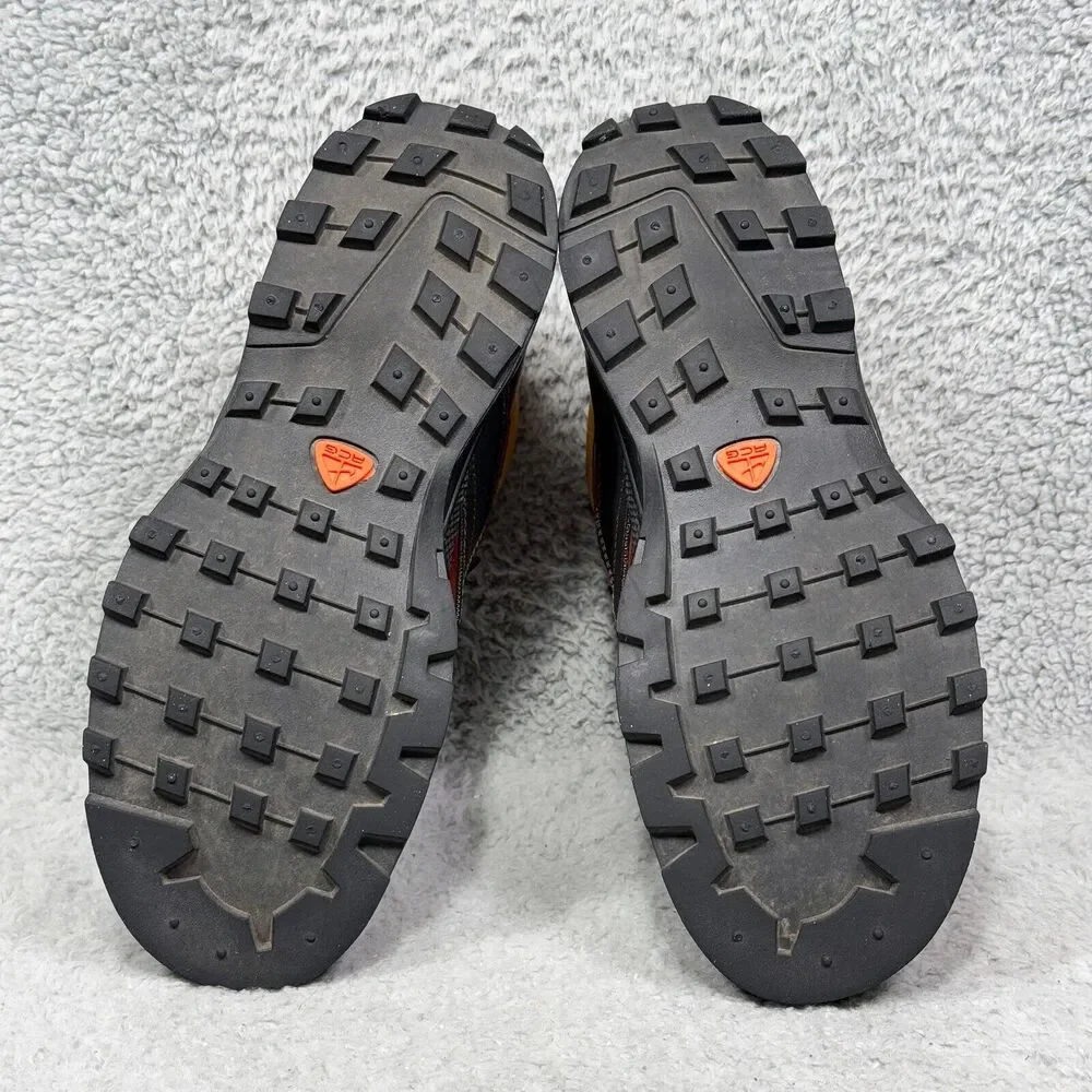 Nike ACG Air Adventurist Mens Size 6.5‎ Hiking Boots Black Brown Leather Vintage